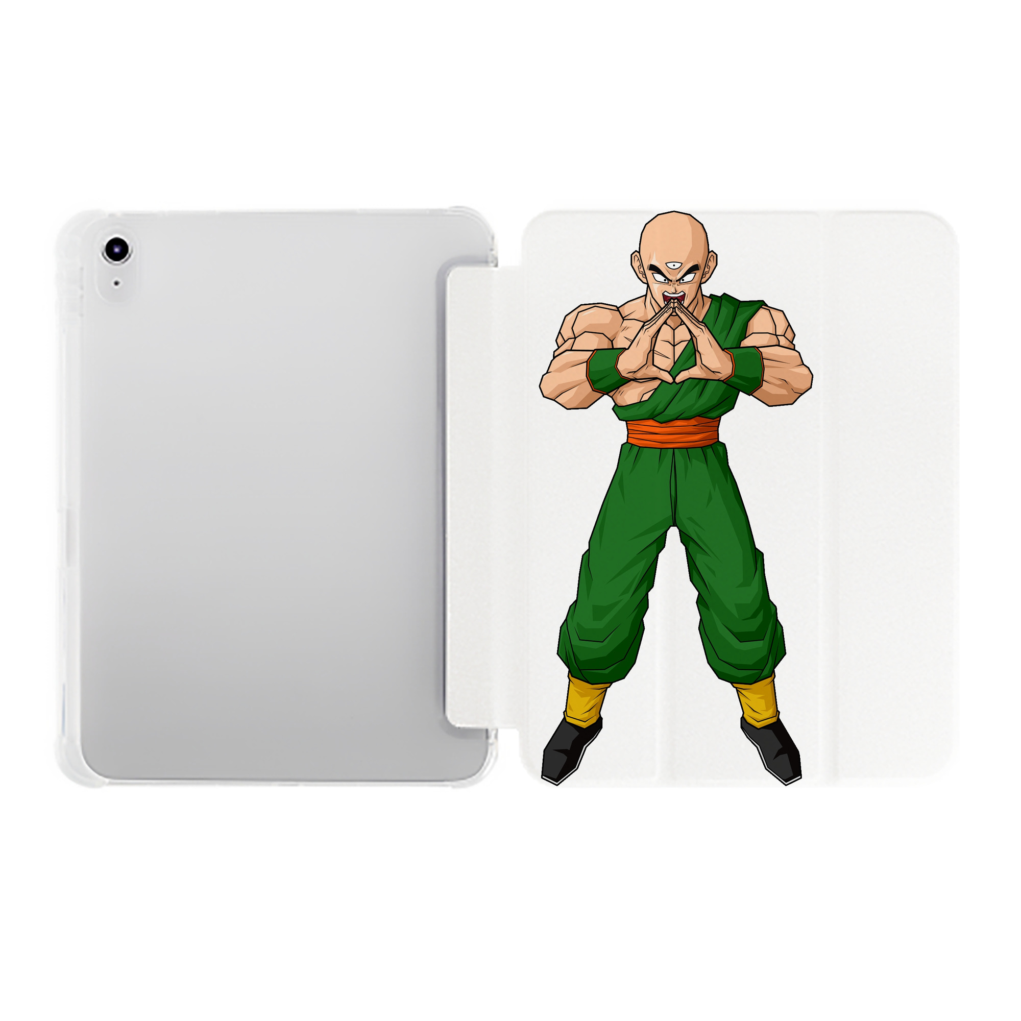 （画像用） ドラゴンボール DRAGON BALL IPad ケース ペン収納付き 三つ折りスタンド PUレザー×シリコン 対応機種9.5/10.5/10.9インチ